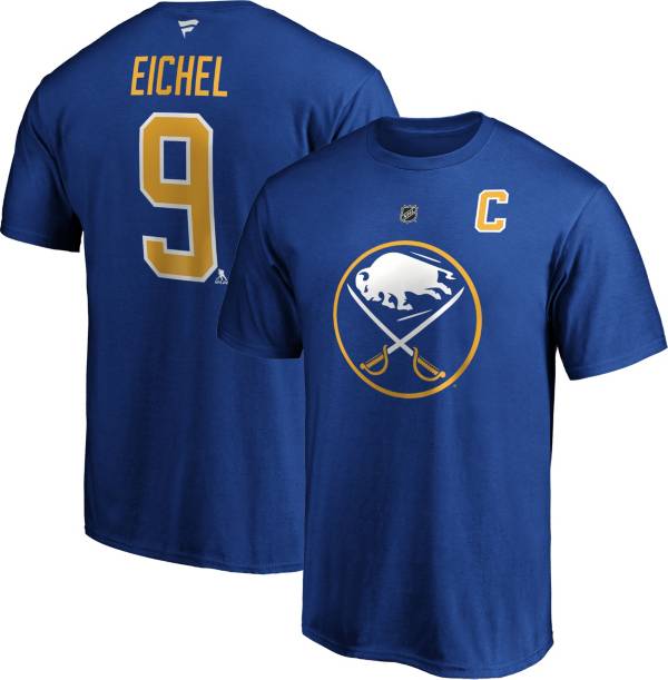 NHL Men's Buffalo Sabres Jack Eichel #9 Blue Player T-Shirt