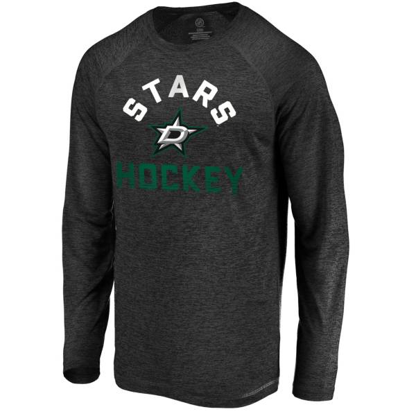 NHL Men's Dallas Stars Breezer Black Long Sleeve Shirt