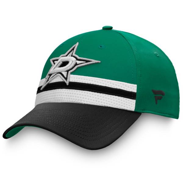 NHL Men's Dallas Stars Authentic Pro Draft Green Flex Hat