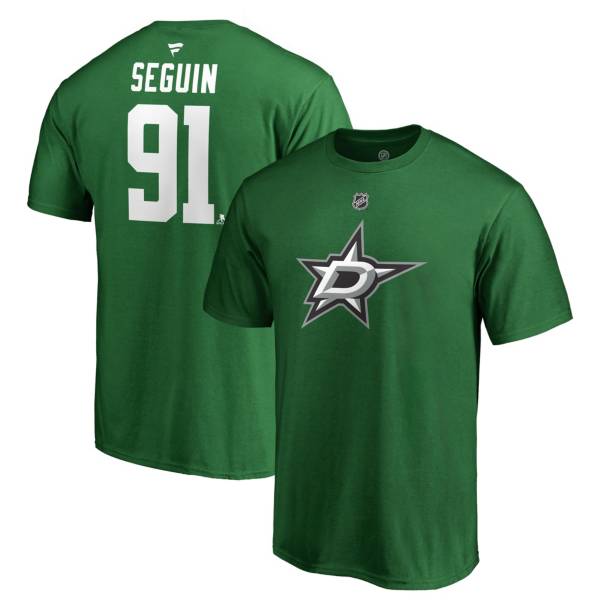 NHL Men's Dallas Stars Tyle Seguin #91 Green Player T-Shirt