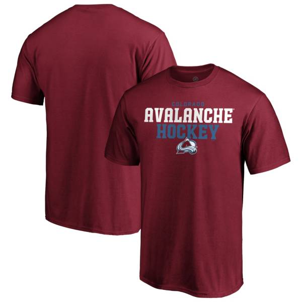 NHL Men's Colorado Avalanche Iconic Maroon T-Shirt