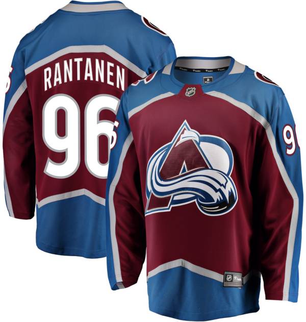 NHL Men's Colorado Avalanche Mikko Rantanen #96 Breakaway Home Replica Jersey