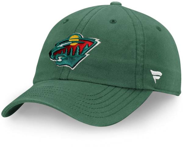 NHL Men's Minnesota Wild Fundamental Adjustable Hat