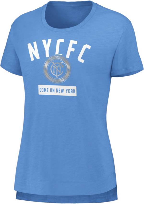 MLS Women's New York City FC Iconic Blue T-Shirt