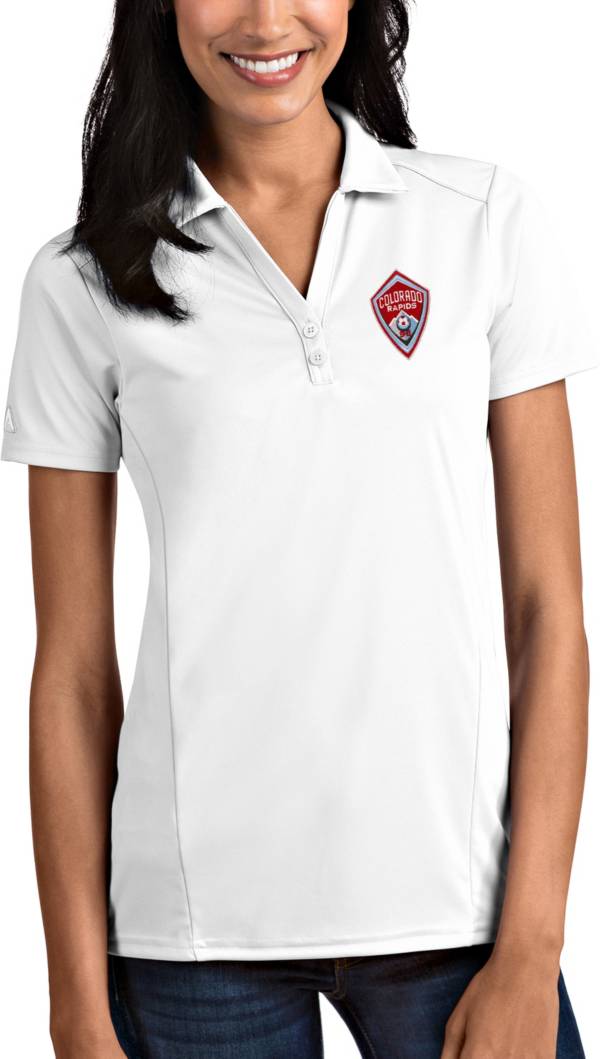 Antigua Women's Colorado Rapids Tribute White Polo