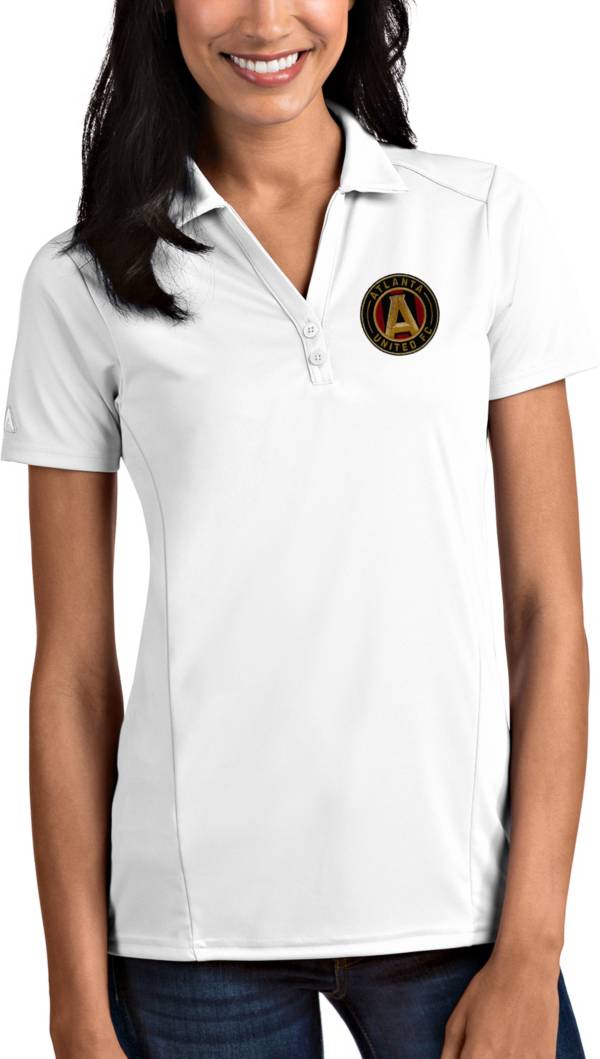 Antigua Women's Atlanta United Tribute White Polo