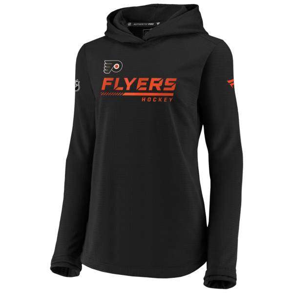 NHL Women's Philadelphia Flyers Travel Black Pullover Sweatshirt