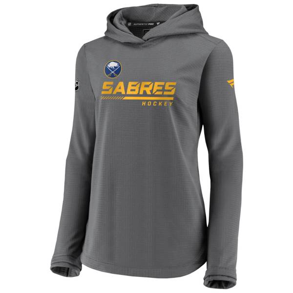 NHL Women's Buffalo Sabres Travel Gray Pullover Sweatshirt