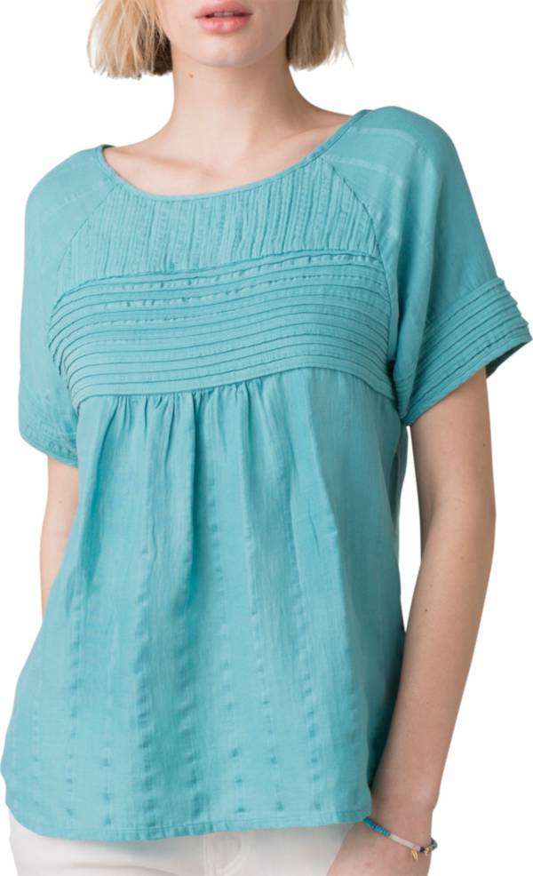 prAna Women's Pinoit Short Sleeve Shirt