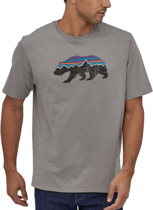 Patagonia Men's Fitz Roy Bear Organic Cotton T-Shirt