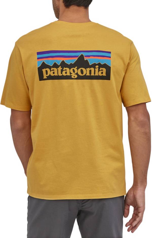 Patagonia Men's P-6 Logo Organic Short Sleeve T-Shirt