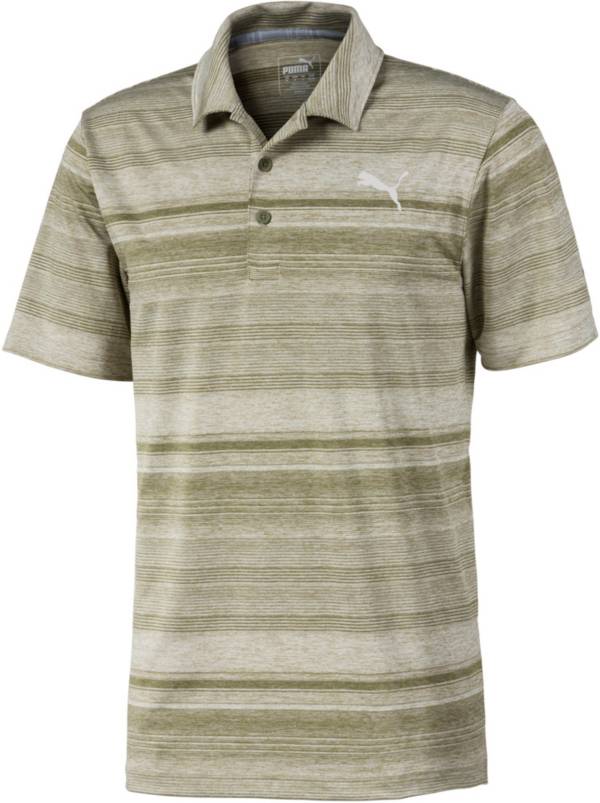 PUMA Men's Variegated Stripe Short Sleeve Golf Polo product image