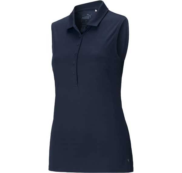 PUMA Women's Rotation Sleeveless Golf Polo