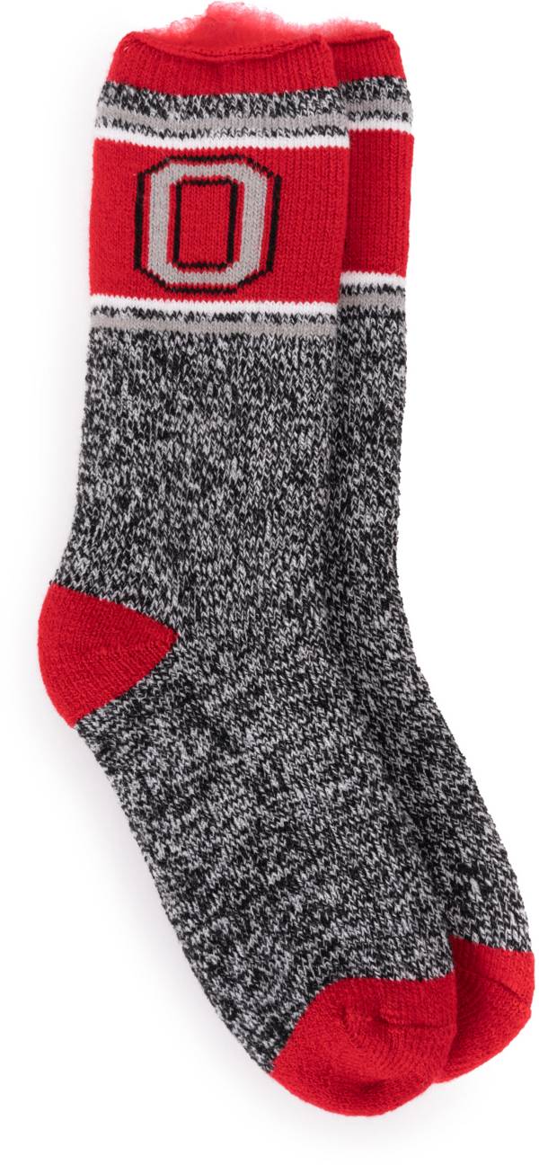 MUK LUKS Game Day Women's Ohio State Buckeyes Thermal Socks
