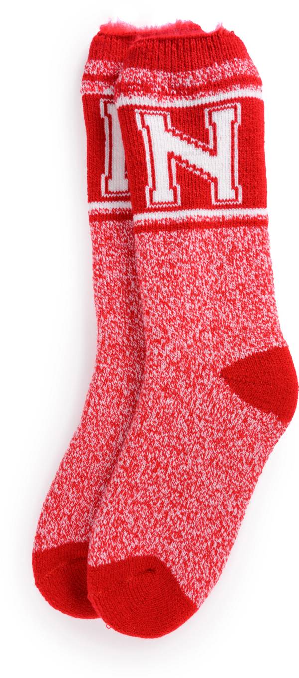 MUK LUKS Game Day Women's Nebraska Cornhuskers Thermal Socks