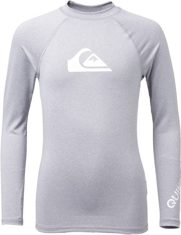 Quiksilver Boys' All Time Long Sleeve Rash Guard