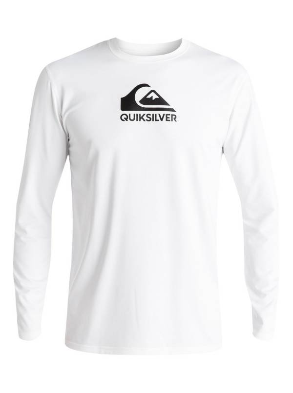 Quiksilver Men's Solid Streak Long Sleeve Rashguard