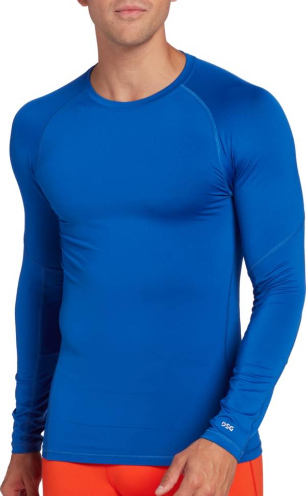 DSG Men's Compression Crew Long Sleeve Shirt