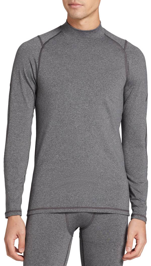 DSG Men's Cold Weather Compression Mock Neck Long Sleeve Shirt
