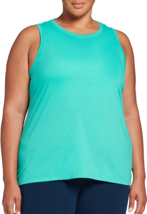 DSG Women's Plus Size Core Cotton Jersey Tank Top