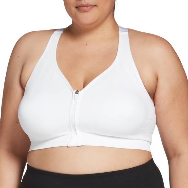DSG Women's Plus Size Seamless Zip Front Sports Bra