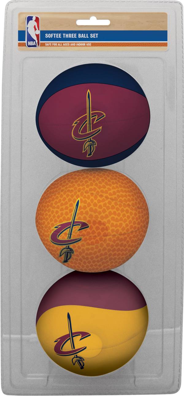 Rawlings Cleveland Cavaliers Softee Basketball Three-Ball Set