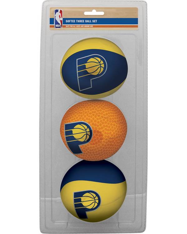 Rawlings Indiana Pacers Softee Basketball Three-Ball Set