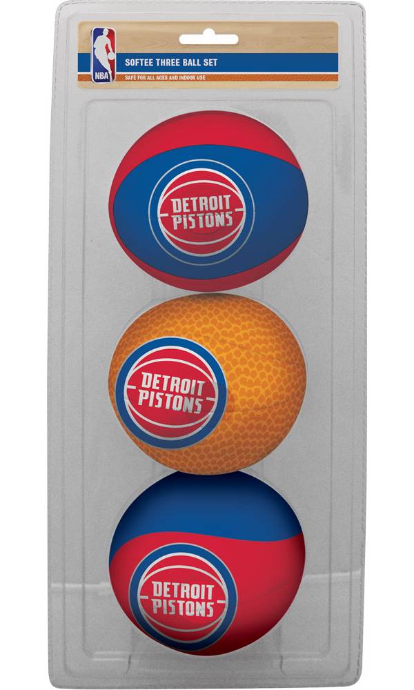 Rawlings Detroit Pistons Softee Basketball Three-Ball Set product image