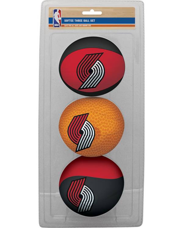 Rawlings Portland Trail Blazers Softee Basketball Three-Ball Set