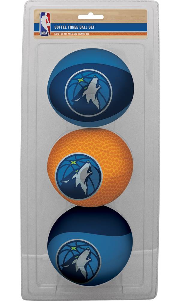 Rawlings Minnesota Timberwolves Softee Basketball Three-Ball Set