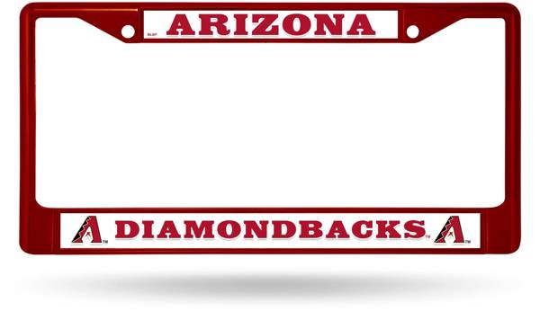 Rico Arizona Diamondbacks Chrome License Plate Frame