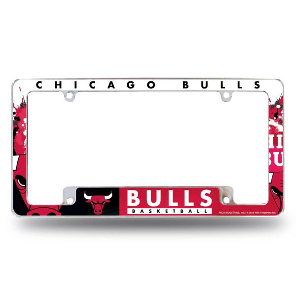 Rico Chicago Bulls Chrome License Plate Frame