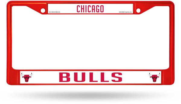 Rico Chicago Bulls Chrome License Plate Frame