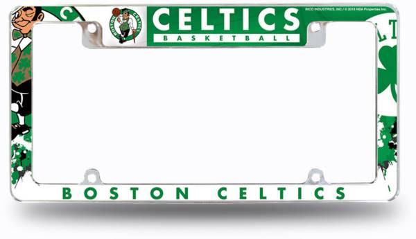 Rico Boston Celtics Chrome License Plate Frame