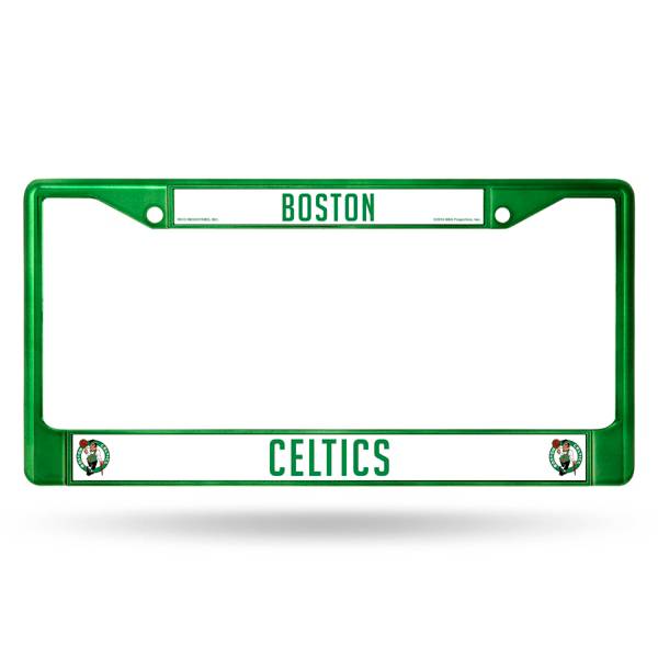 Rico Boston Celtics Colored Chrome License Plate Frame