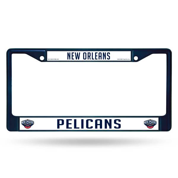 Rico New Orleans Pelicans Chrome License Plate Frame