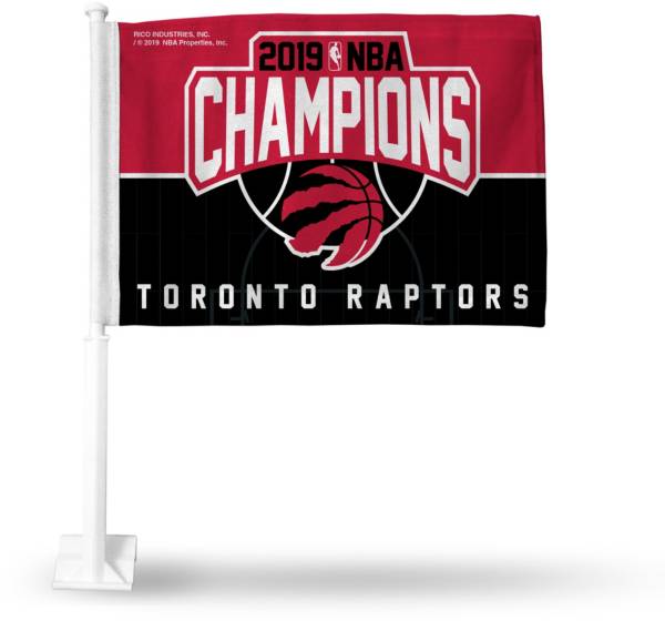 Rico 2019 NBA Champions Toronto Raptors Car Flag