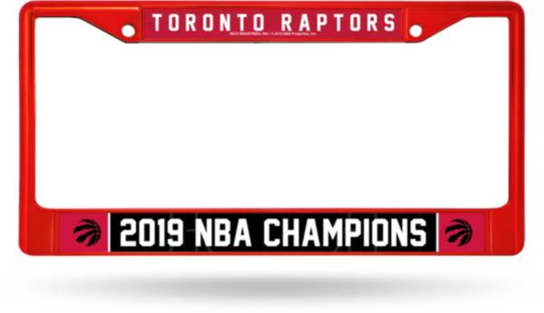 Rico 2019 NBA Champions Toronto Raptors License Plate Frame