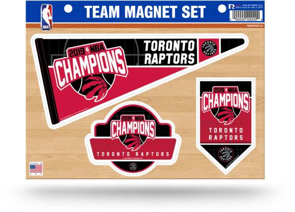 Rico 2019 NBA Champions Toronto Raptors Team Magnet Set