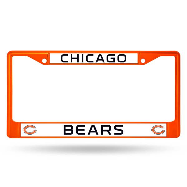 Rico Chicago Bears Colored Chrome License Plate Frame