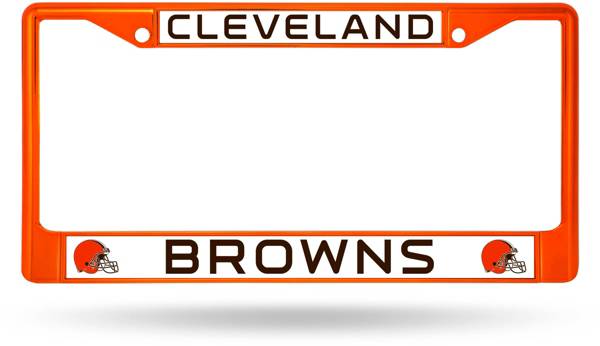 Rico Cleveland Browns Chrome License Plate Frame