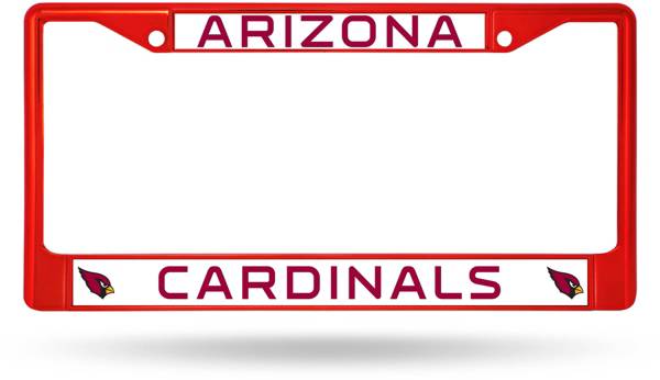 Rico Arizona Cardinals Chrome License Plate Frame