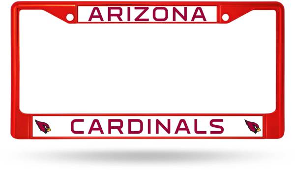 Rico Arizona Cardinals Chrome License Plate Frame