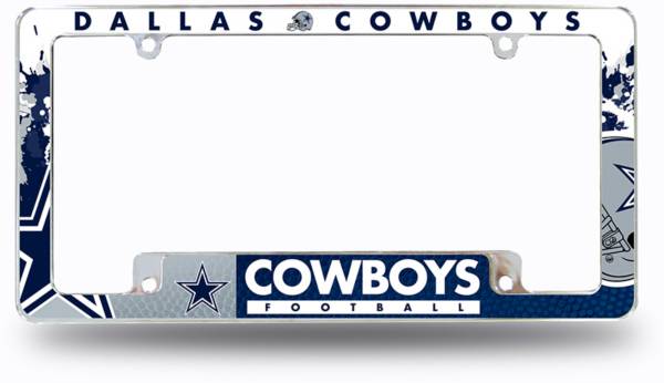 Rico Dallas Cowboys Chrome License Plate Frame