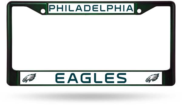 Rico Philadelphia Eagles Chrome License Plate Frame