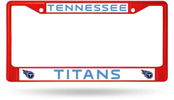 Rico Tennessee Titans Colored Chrome License Plate Frame