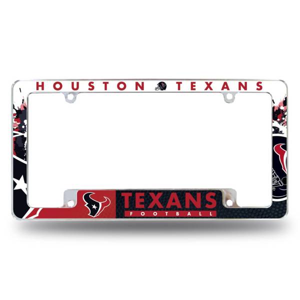 Rico Houston Texans Chrome License Plate Frame product image