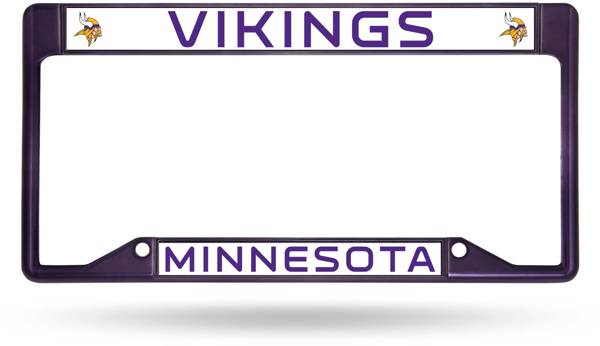Rico Minnesota Vikings Colored Chrome License Plate Frame product image