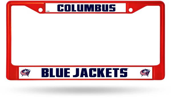 Rico Columbus Bluejackets Chrome License Plate Frame