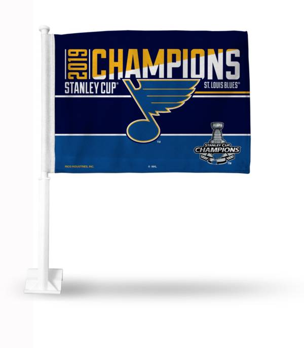 Rico 2019 NHL Stanley Cup Champions St. Louis Blues Car Flag